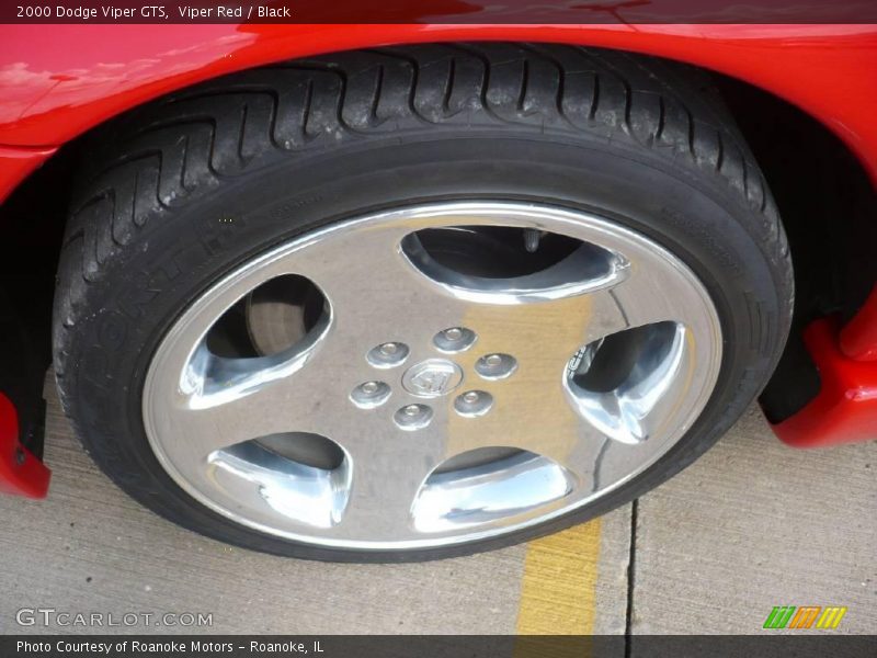 Viper Red / Black 2000 Dodge Viper GTS