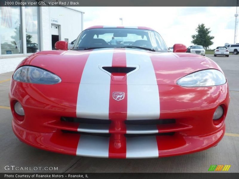 Viper Red / Black 2000 Dodge Viper GTS