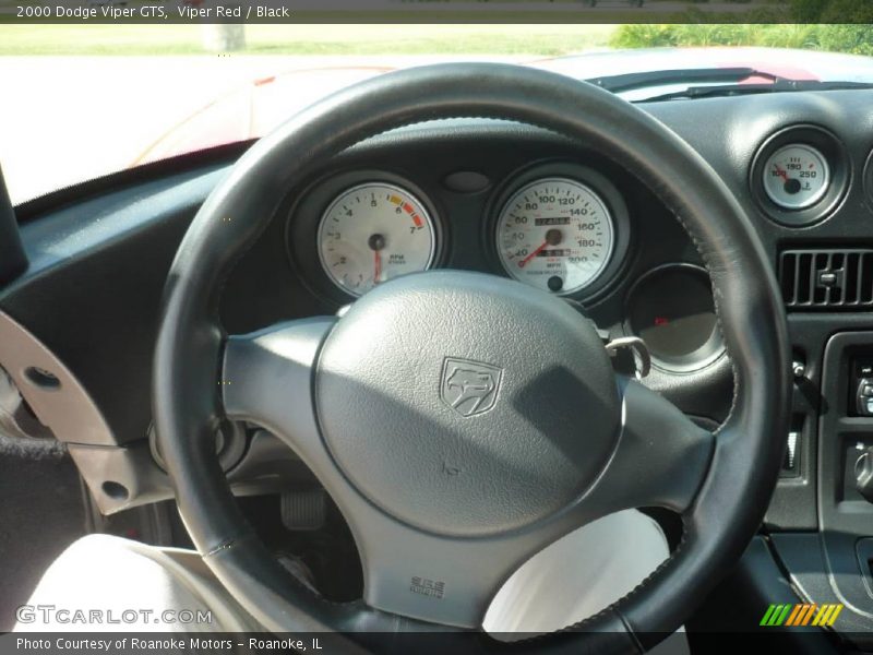 Viper Red / Black 2000 Dodge Viper GTS