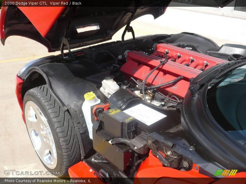 Viper Red / Black 2000 Dodge Viper GTS