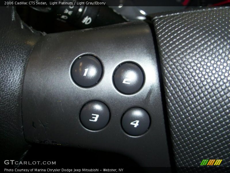 Light Platinum / Light Gray/Ebony 2006 Cadillac CTS Sedan