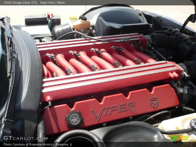 Viper Red / Black 2000 Dodge Viper GTS