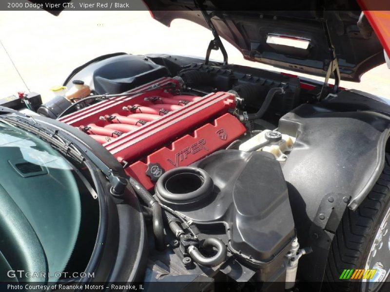 Viper Red / Black 2000 Dodge Viper GTS