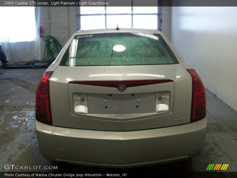 Light Platinum / Light Gray/Ebony 2006 Cadillac CTS Sedan