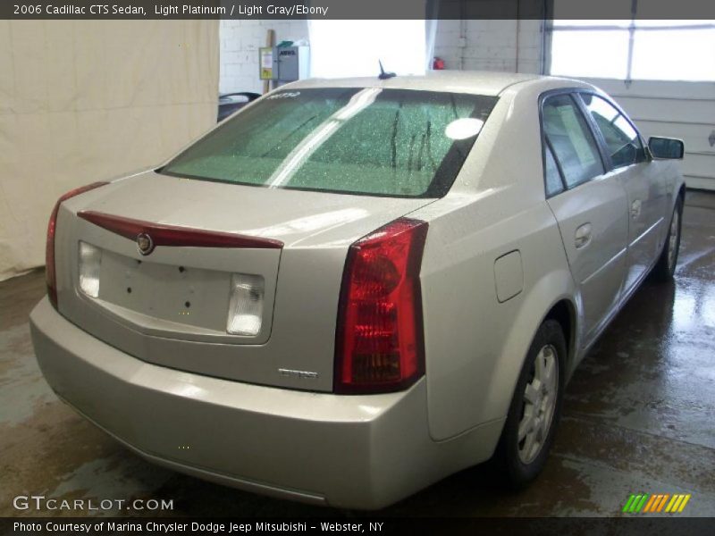 Light Platinum / Light Gray/Ebony 2006 Cadillac CTS Sedan