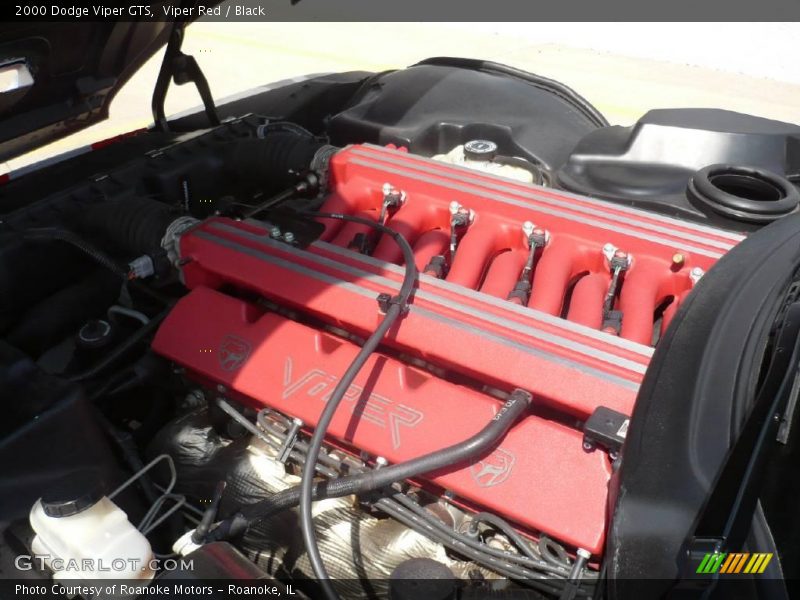Viper Red / Black 2000 Dodge Viper GTS