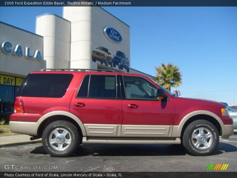 Redfire Metallic / Medium Parchment 2006 Ford Expedition Eddie Bauer