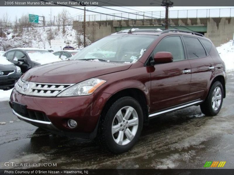 Merlot Pearl / Cafe Latte 2006 Nissan Murano SL AWD
