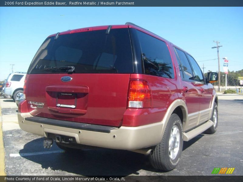 Redfire Metallic / Medium Parchment 2006 Ford Expedition Eddie Bauer
