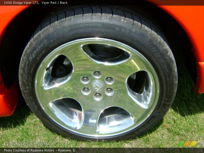 Viper Red / Black 2000 Dodge Viper GTS