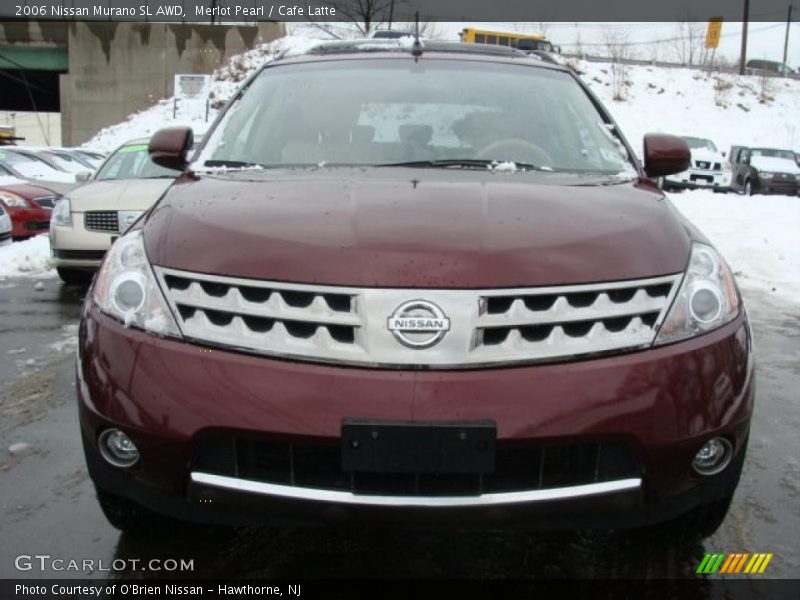 Merlot Pearl / Cafe Latte 2006 Nissan Murano SL AWD