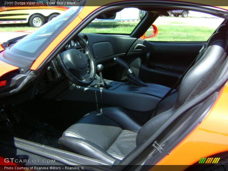 Viper Red / Black 2000 Dodge Viper GTS
