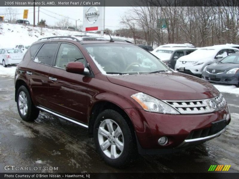 Merlot Pearl / Cafe Latte 2006 Nissan Murano SL AWD
