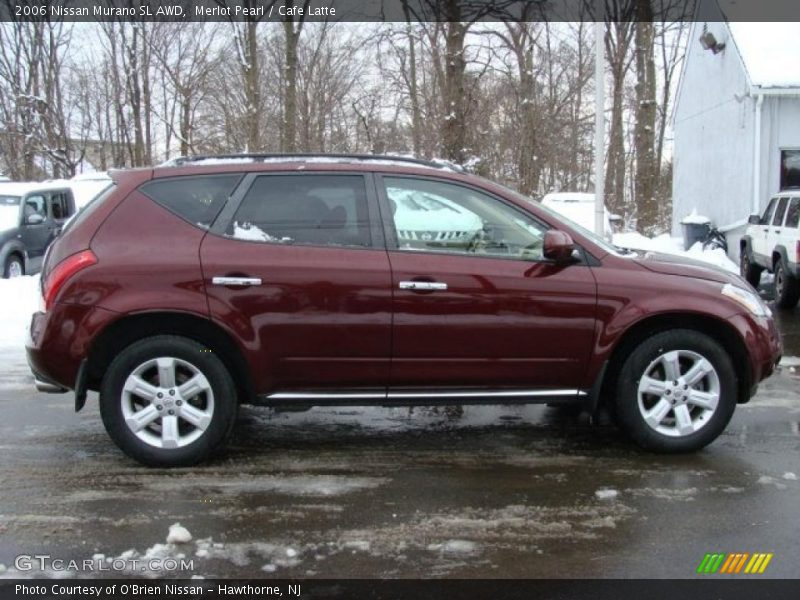 Merlot Pearl / Cafe Latte 2006 Nissan Murano SL AWD
