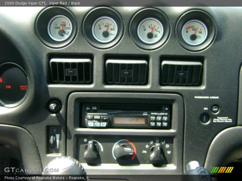 Viper Red / Black 2000 Dodge Viper GTS