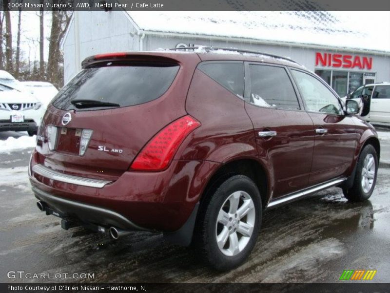 Merlot Pearl / Cafe Latte 2006 Nissan Murano SL AWD