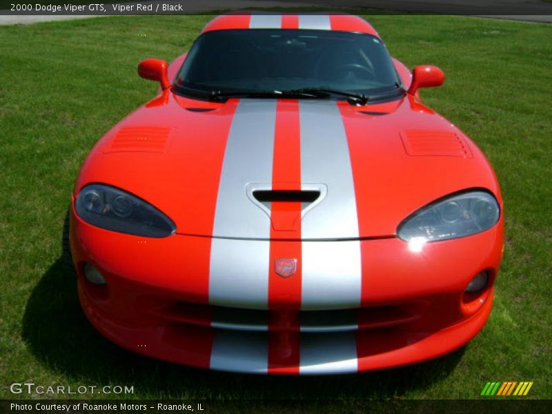 Viper Red / Black 2000 Dodge Viper GTS