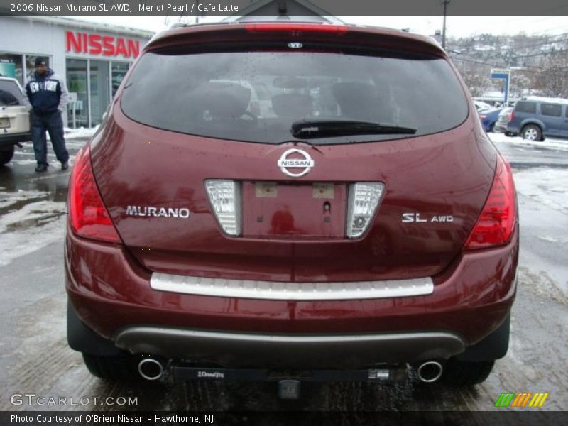 Merlot Pearl / Cafe Latte 2006 Nissan Murano SL AWD