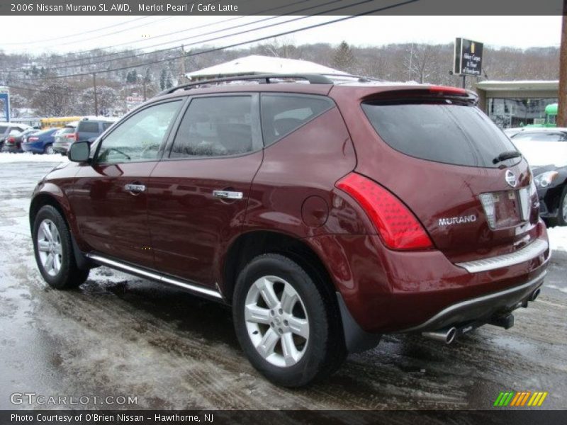 Merlot Pearl / Cafe Latte 2006 Nissan Murano SL AWD
