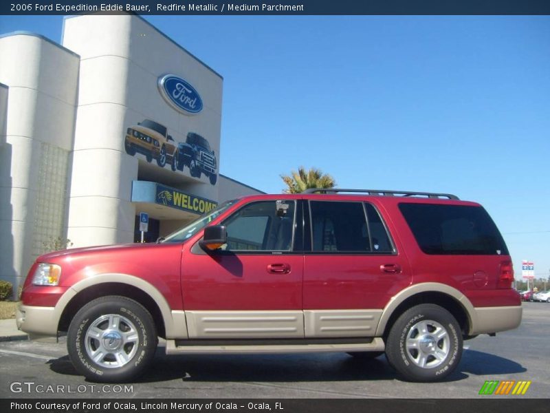 Redfire Metallic / Medium Parchment 2006 Ford Expedition Eddie Bauer