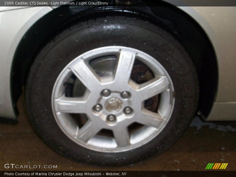Light Platinum / Light Gray/Ebony 2006 Cadillac CTS Sedan