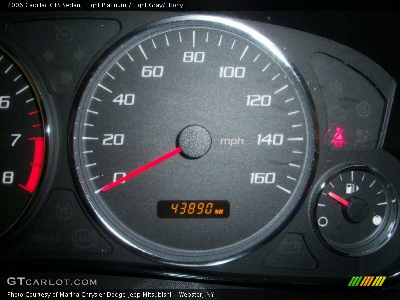 Light Platinum / Light Gray/Ebony 2006 Cadillac CTS Sedan