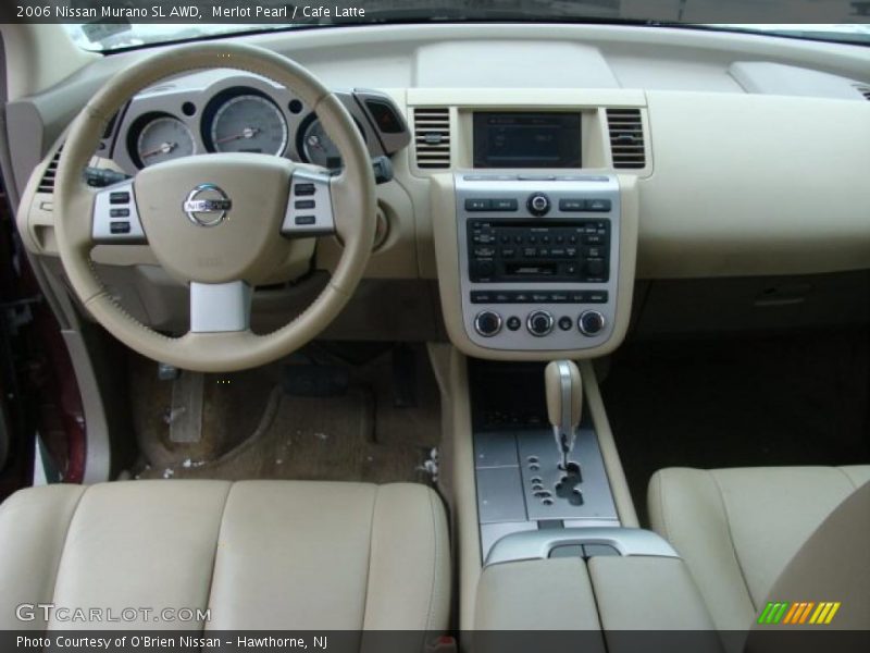 Merlot Pearl / Cafe Latte 2006 Nissan Murano SL AWD