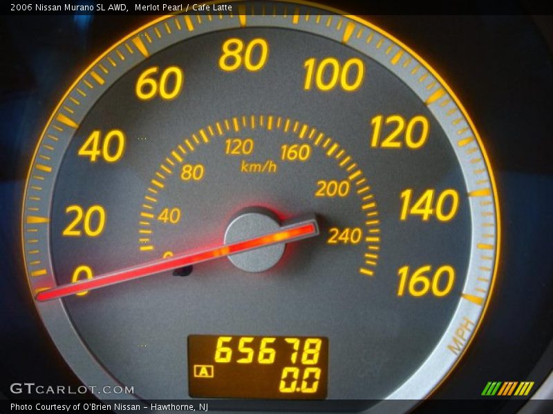 Merlot Pearl / Cafe Latte 2006 Nissan Murano SL AWD