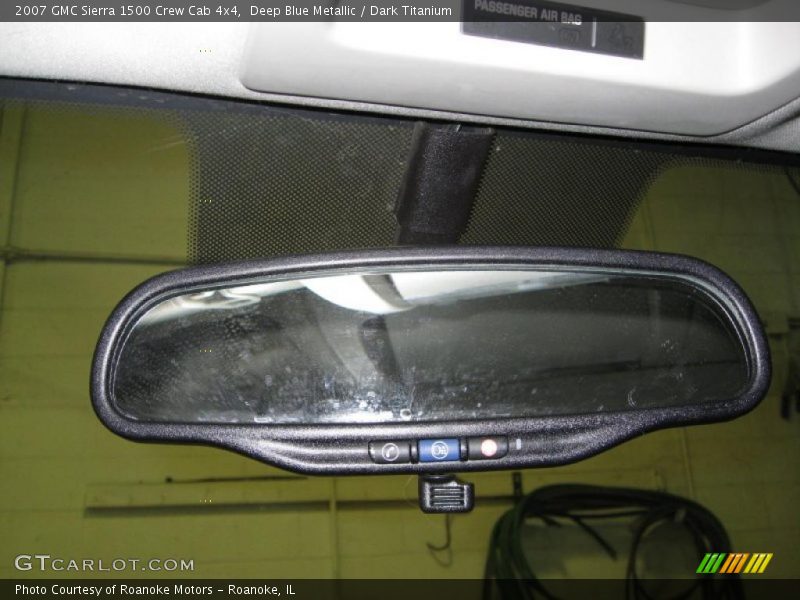 Deep Blue Metallic / Dark Titanium 2007 GMC Sierra 1500 Crew Cab 4x4