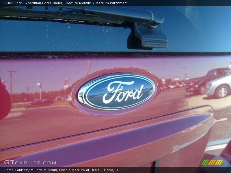 Redfire Metallic / Medium Parchment 2006 Ford Expedition Eddie Bauer