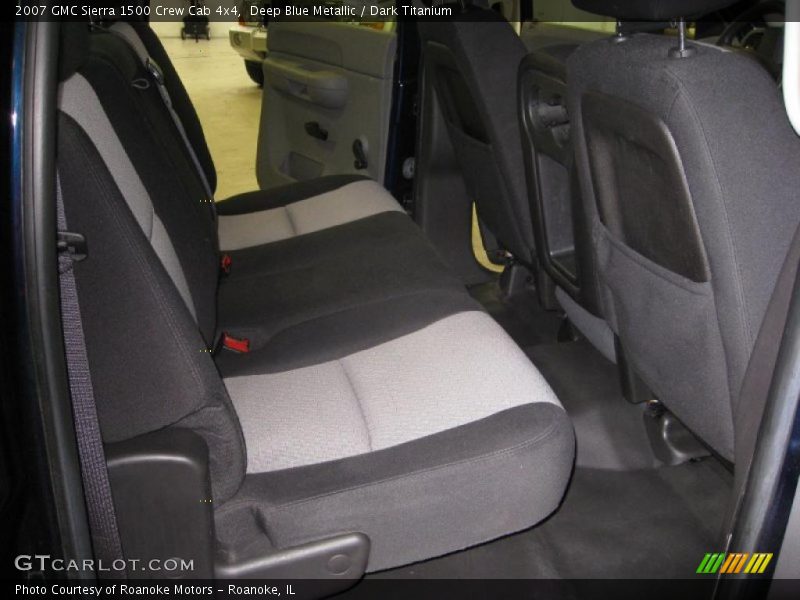Deep Blue Metallic / Dark Titanium 2007 GMC Sierra 1500 Crew Cab 4x4