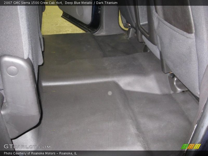 Deep Blue Metallic / Dark Titanium 2007 GMC Sierra 1500 Crew Cab 4x4