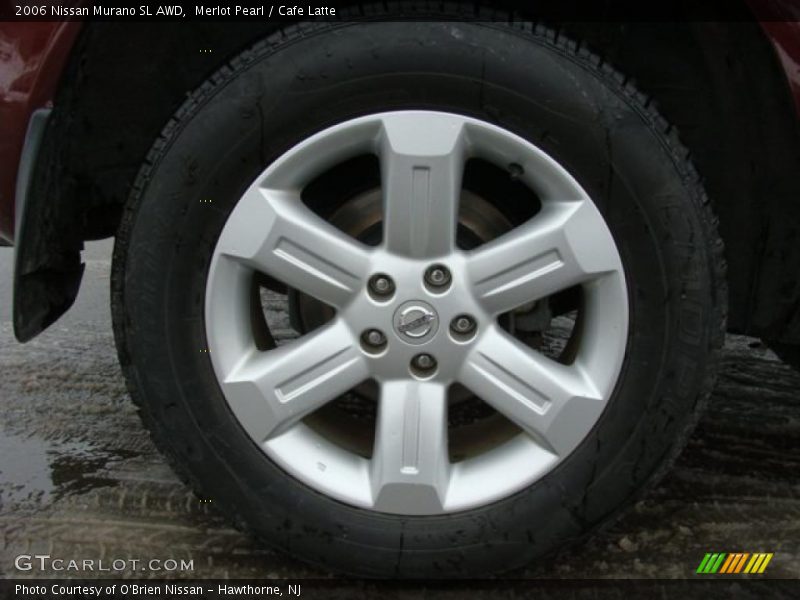 Merlot Pearl / Cafe Latte 2006 Nissan Murano SL AWD