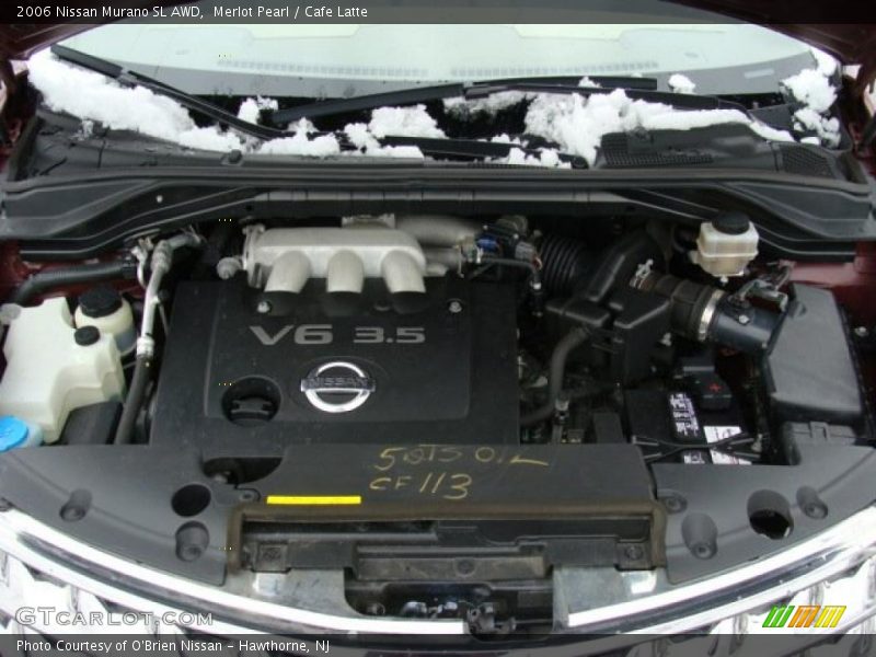 Merlot Pearl / Cafe Latte 2006 Nissan Murano SL AWD