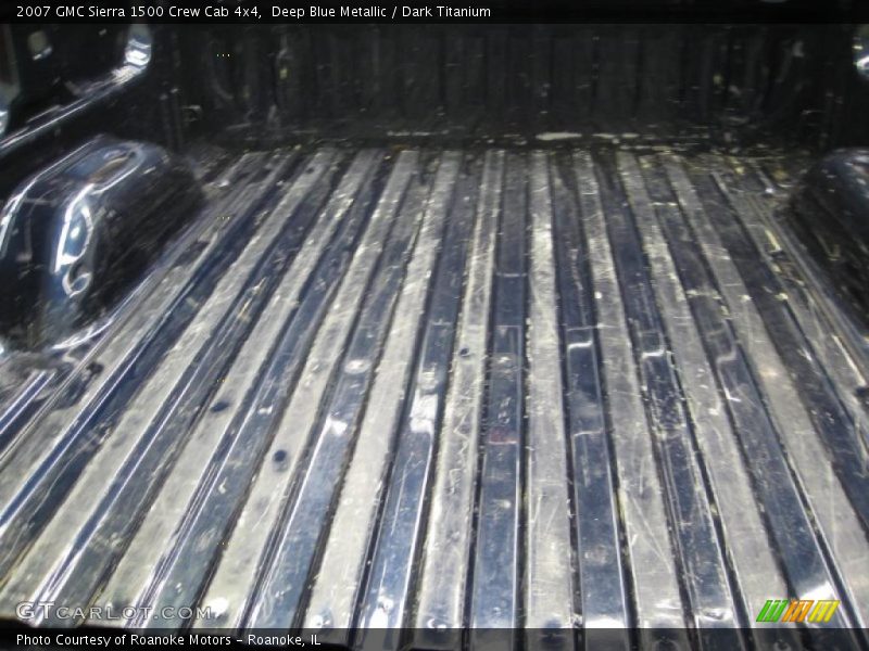 Deep Blue Metallic / Dark Titanium 2007 GMC Sierra 1500 Crew Cab 4x4