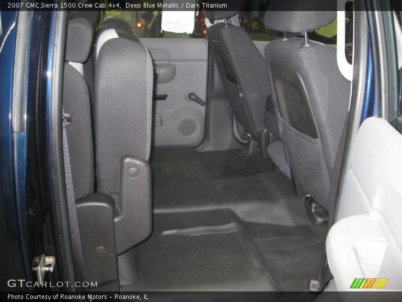 Deep Blue Metallic / Dark Titanium 2007 GMC Sierra 1500 Crew Cab 4x4