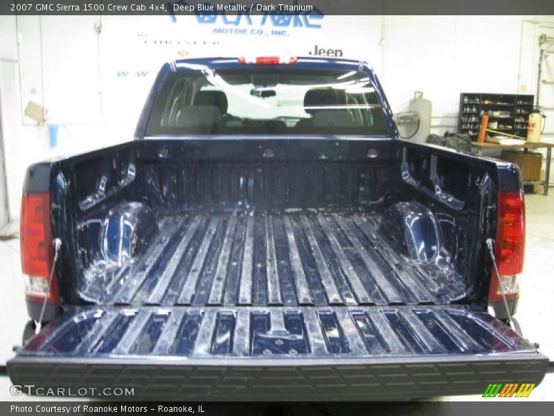 Deep Blue Metallic / Dark Titanium 2007 GMC Sierra 1500 Crew Cab 4x4