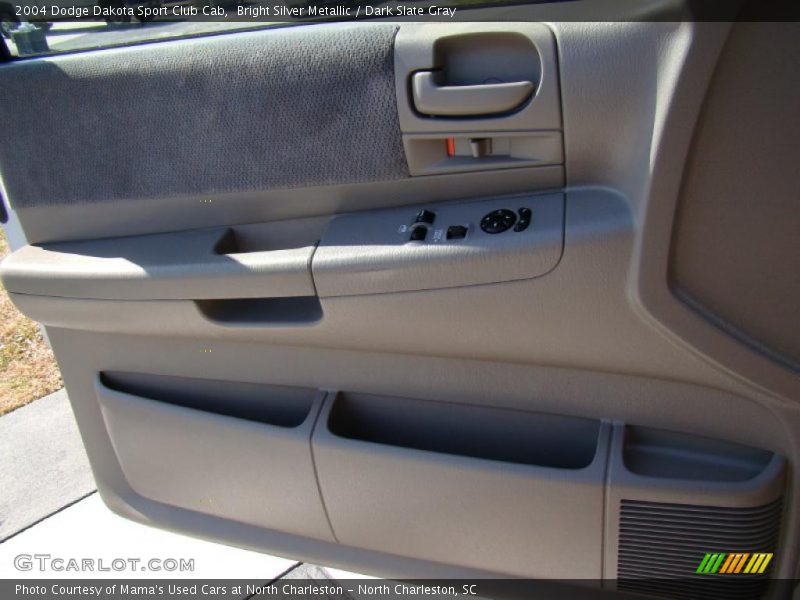 Bright Silver Metallic / Dark Slate Gray 2004 Dodge Dakota Sport Club Cab