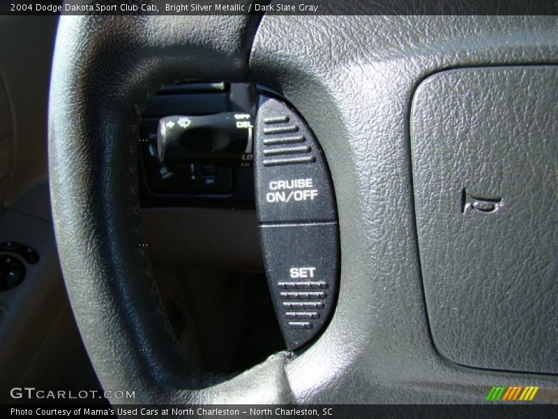 Bright Silver Metallic / Dark Slate Gray 2004 Dodge Dakota Sport Club Cab
