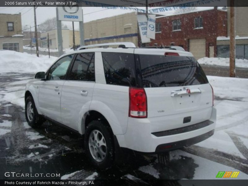 Polar White / Tan 2006 Saturn VUE V6