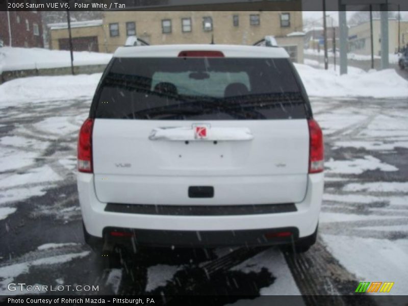 Polar White / Tan 2006 Saturn VUE V6