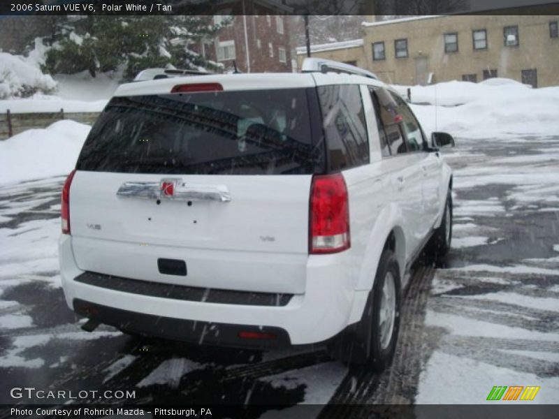 Polar White / Tan 2006 Saturn VUE V6
