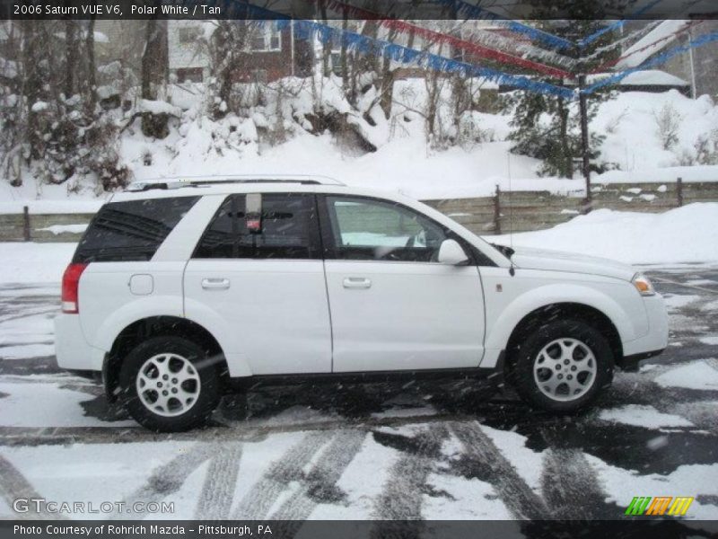 Polar White / Tan 2006 Saturn VUE V6
