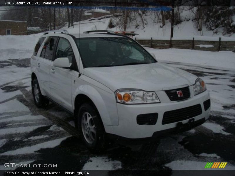 Polar White / Tan 2006 Saturn VUE V6