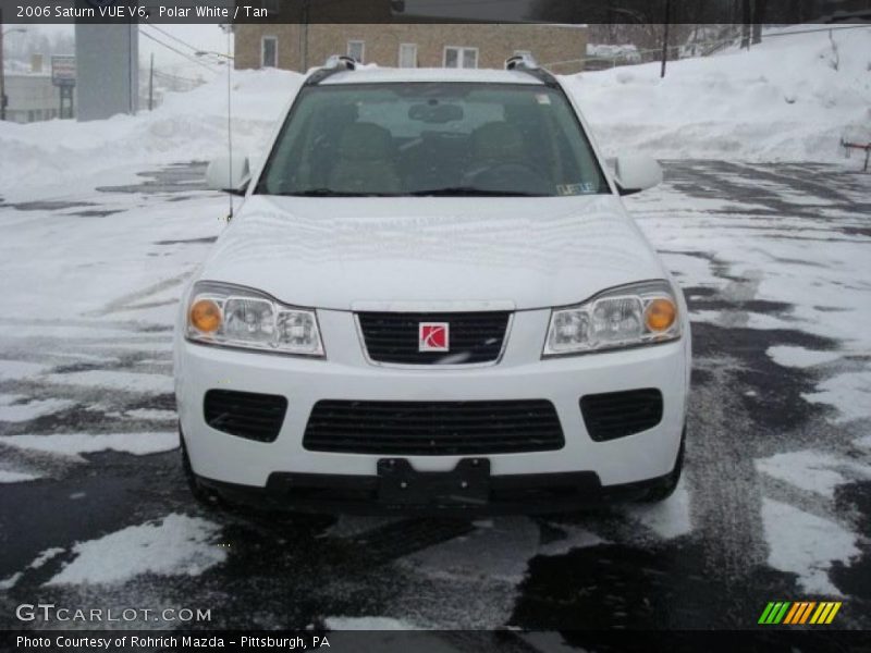 Polar White / Tan 2006 Saturn VUE V6