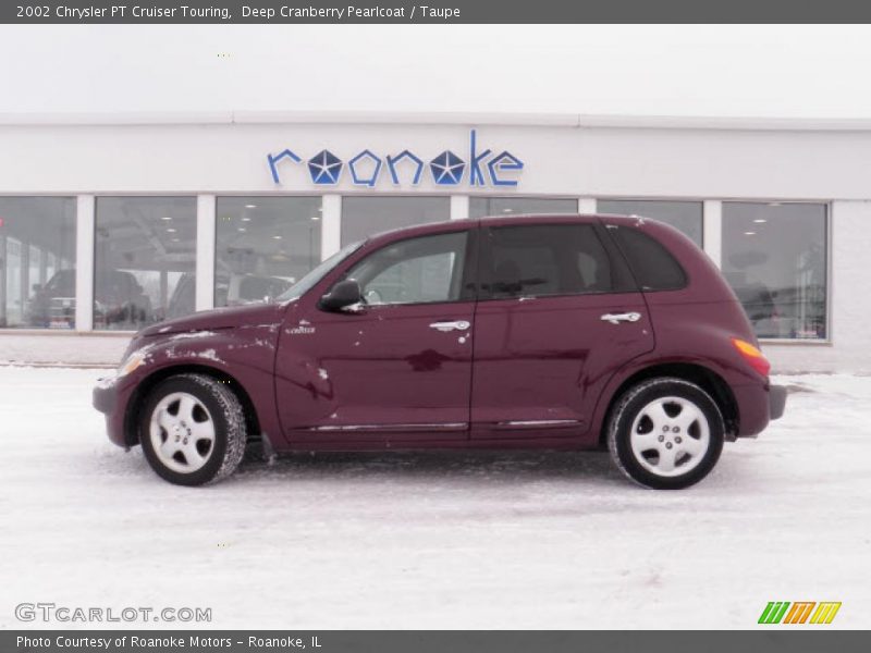 Deep Cranberry Pearlcoat / Taupe 2002 Chrysler PT Cruiser Touring