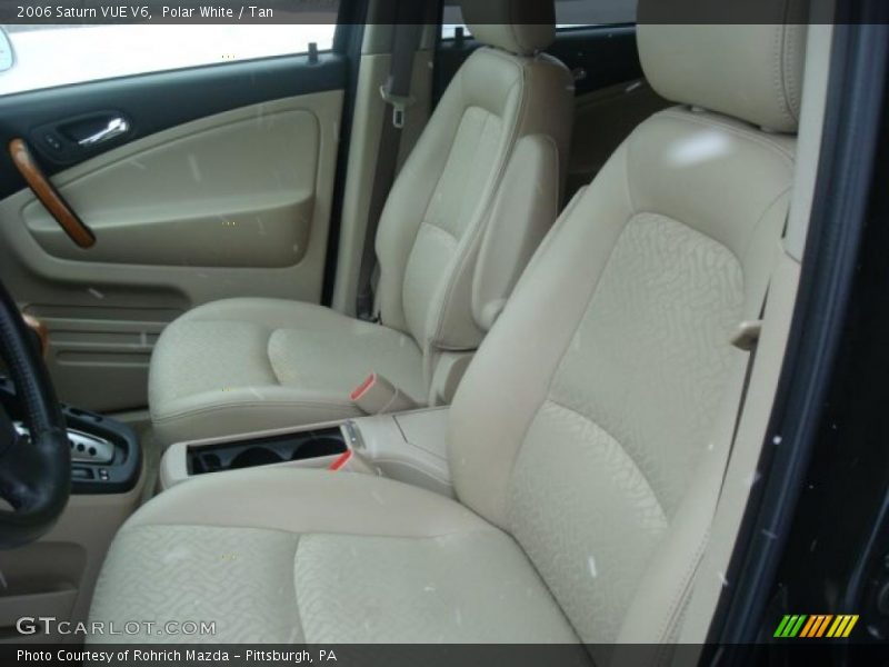 Polar White / Tan 2006 Saturn VUE V6