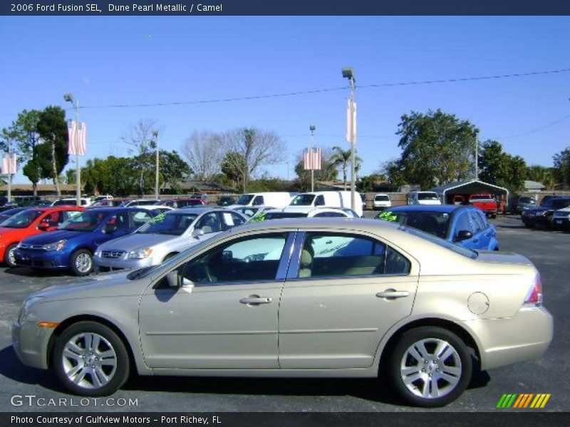 Dune Pearl Metallic / Camel 2006 Ford Fusion SEL
