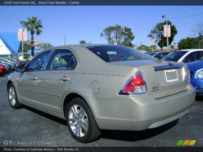 Dune Pearl Metallic / Camel 2006 Ford Fusion SEL