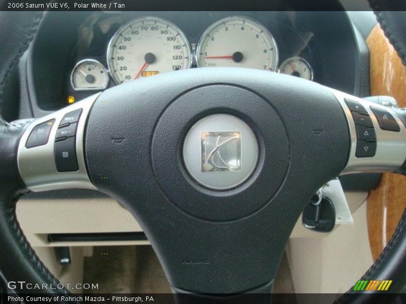 Polar White / Tan 2006 Saturn VUE V6